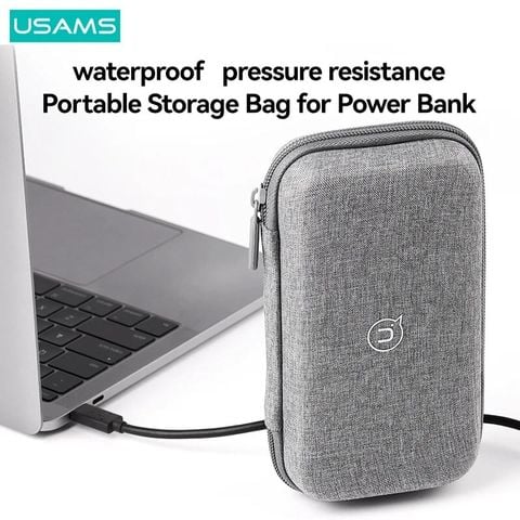 Túi đựng phụ kiện đa năng USAMS ZB263 Portable Storage Bag for Power Bank