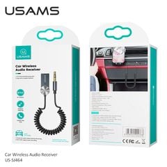 Bộ Thu Âm Thanh Không Dây Cho Ô Tô Kèm Jack Âm Thanh 3.5mm USAMS SJ464 (Bluetooth v5.0)