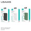Pin Dự Phòng USAMS CD150 10000mAh 10W (Dual Input, Dual USB, Kèm Dây Đeo)