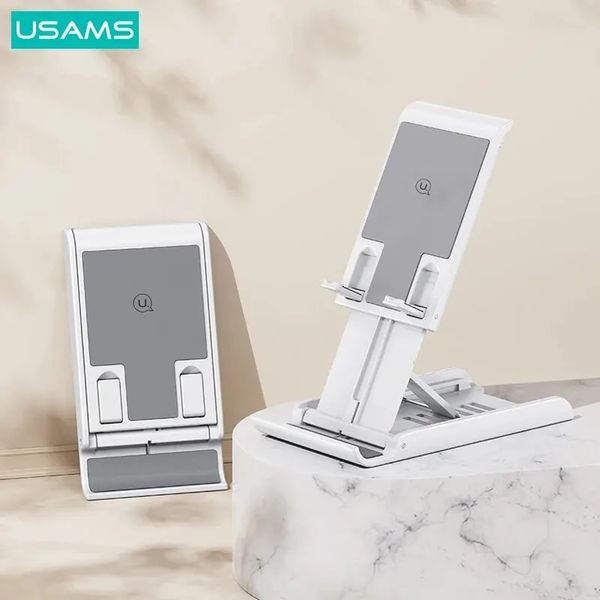 Đế giữ điện thoại xếp gọn USAMS ZJ073 Folding Desktop Stand For Phones/Tablets