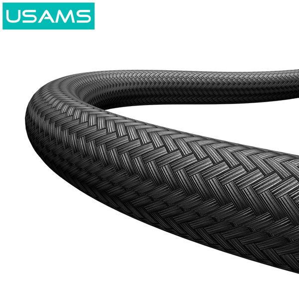 Cáp Sạc Nhanh C To Lightning USAMS SJ753 30W (With Colorful Light, 1.2m, 480Mbps)