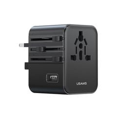Củ Sạc Du Lịch 2C+1A USAMS CC308 17W (US/AU/UK/EU)
