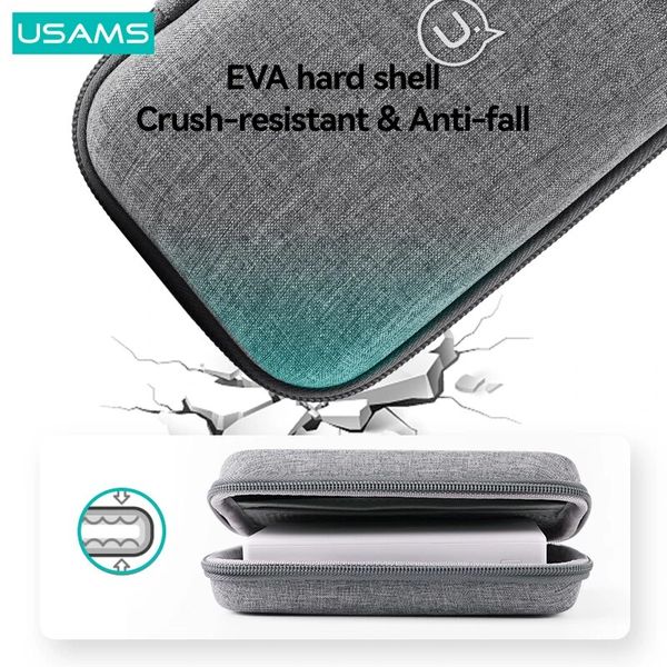 Túi đựng phụ kiện đa năng USAMS ZB263 Portable Storage Bag for Power Bank