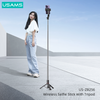 Gậy Selfie Tripod có Remote điều khiển USAMS ZB256 Wireless Selfie Stick With Tripod (Max Length: 1.13m)