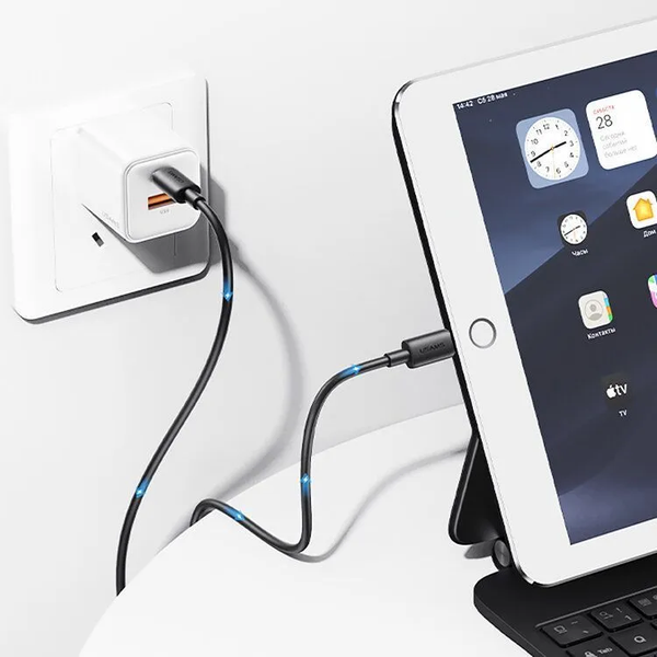 Cáp sạc nhanh USAMS SJ712 Type-C To Lightning 30W Fast Charging YD Series