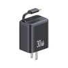 Bộ Sạc Nhanh Kèm Cáp Sạc Dây Rút USAMS CC241 30W Type-C Charger GaN PD3.0+QC3.0