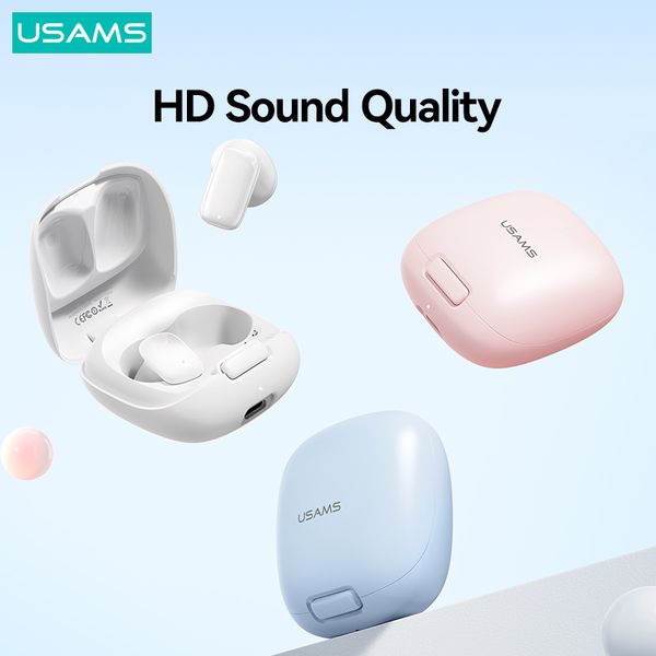 Tai nghe Bluetooth TWS USAMS ID25 (Bluetooth v5.3, 5H, Support AAC Codec)