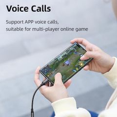 Đầu chuyển Type-C to Audio 3.5mm USAMS AU16