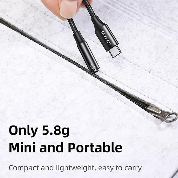 Đầu chuyển Type-C to Audio 3.5mm USAMS AU16