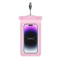 Túi Chống Nước Điện Thoại USAMS YD011 (For phones =< 7-inch, IP68, With Removable Lanyard, HD View, Double Pocket Design, High Sealability No Leakage, With Lanyard 440mm)