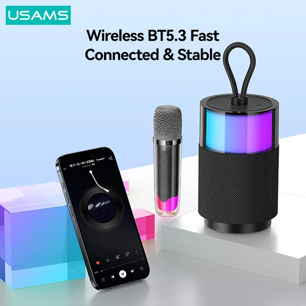 Loa Bluetooth USAMS YX013 (Bluetooth v5.3, Microphone-YIN Series)