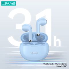 Tai Nghe Không Dây TWS USAMS YO17 BE (Bluetooth v5.3, 7H, 400mAh)