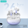 Tai nghe không dây TWS USAMS XD19 (Bluetooth v5.3, 6H, Dual-Mic ENC)