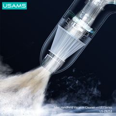 Máy hút bụi cầm tay Mini USAMS ZB253 Mini Handheld Vacuum Cleaner - LEJ Series (5500Pa, 4000mAh)