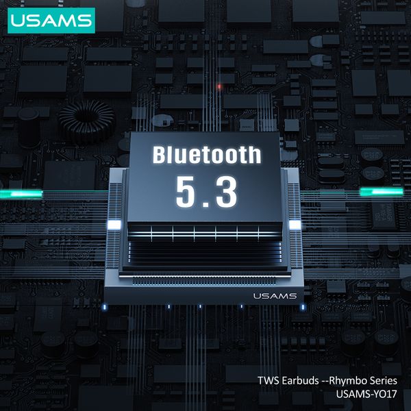 Tai Nghe Không Dây TWS USAMS YO17 BE (Bluetooth v5.3, 7H, 400mAh)