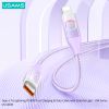 Cáp sạc nhanh USAMS SJ638 Type-C To Lightning PD30W XM Series