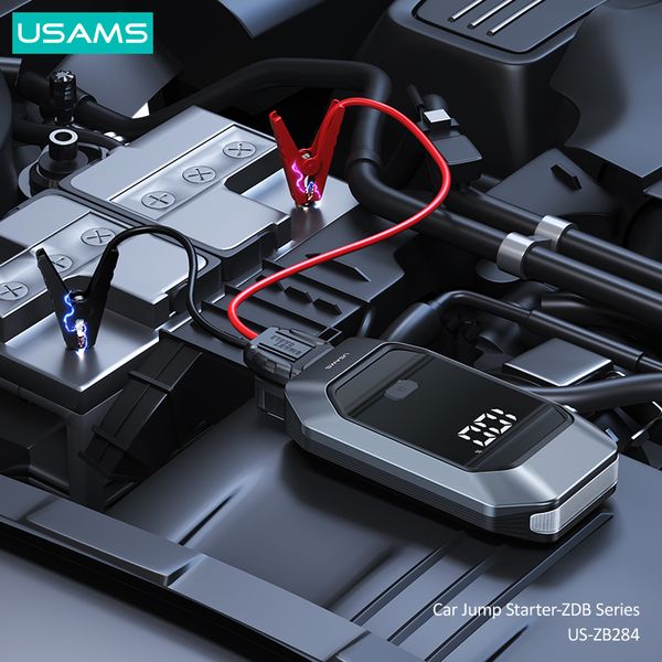Bộ kích bình xe hơi USAMS ZB284 Car Jump Starter-ZDB Series (500A, 8000mAh)