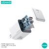 Combo Củ Sạc Nhanh USAMS CC185 20W (Kèm cáp SJ610 C To Lightning)