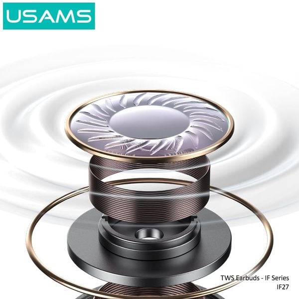 Tai Nghe Bluetooth USAMS IF27 Wireless Inear Earphone