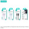 Cáp sạc nhanh USAMS SJ638 Type-C To Lightning PD30W XM Series