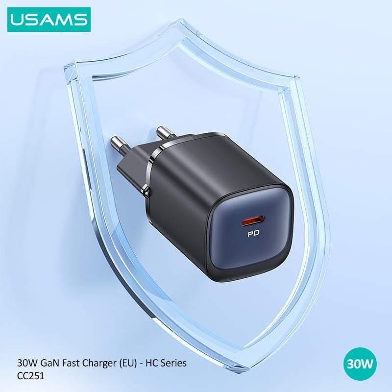 Củ Sạc Nhanh 1C USAMS CC251 30W (PD3.0)