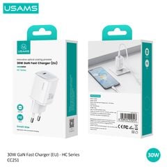 Củ Sạc Nhanh 1C USAMS CC251 30W (PD3.0)