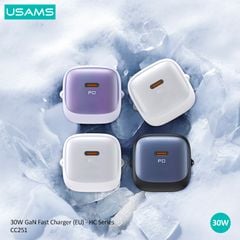 Củ Sạc Nhanh 1C USAMS CC251 30W (PD3.0)