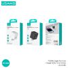 Combo Củ Sạc Nhanh USAMS CC185 20W (Kèm cáp SJ610 C To Lightning)