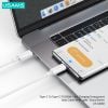 Cáp sạc nhanh USAMS SJ660 Type-C To Type-C PD100W Cloud Series