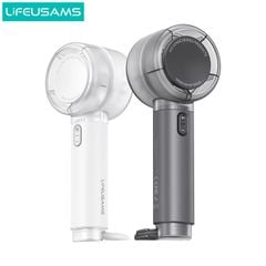 Quạt Cầm Tay USAMS LU01 2.8W (With stand, 6pcs High-speed Spiral Blades, 2000mAh, 6.5H)
