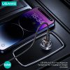 Tẩu Sạc Dành Cho Ô Tô USAMS CC208 C39 60W USB+Type-C (Transparent)