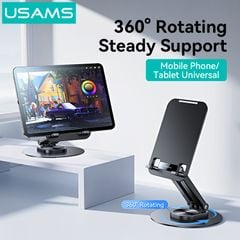 Đế giữ điện thoại / tablet USAMS ZJ080 Desktop Tablet Stand For 4.7-12 inches