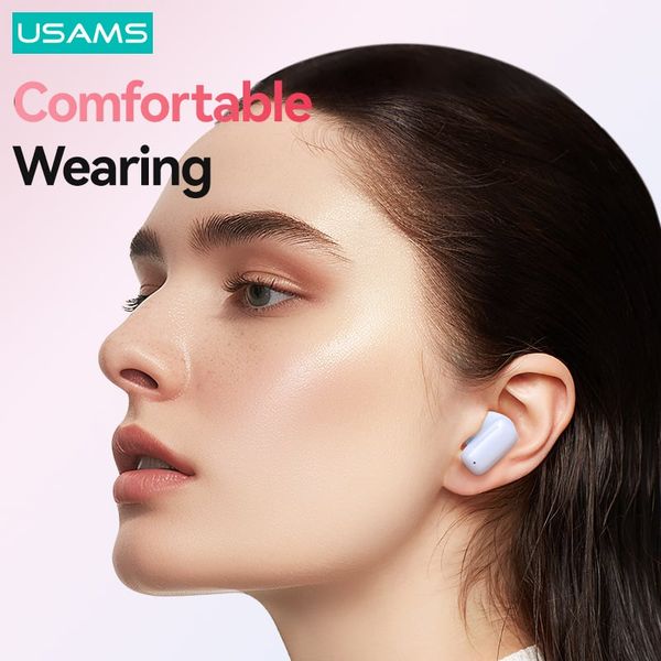Tai Nghe Không Dây TWS USAMS TD22 (Bluetooth v5.3, Stereo Sound, 5H)