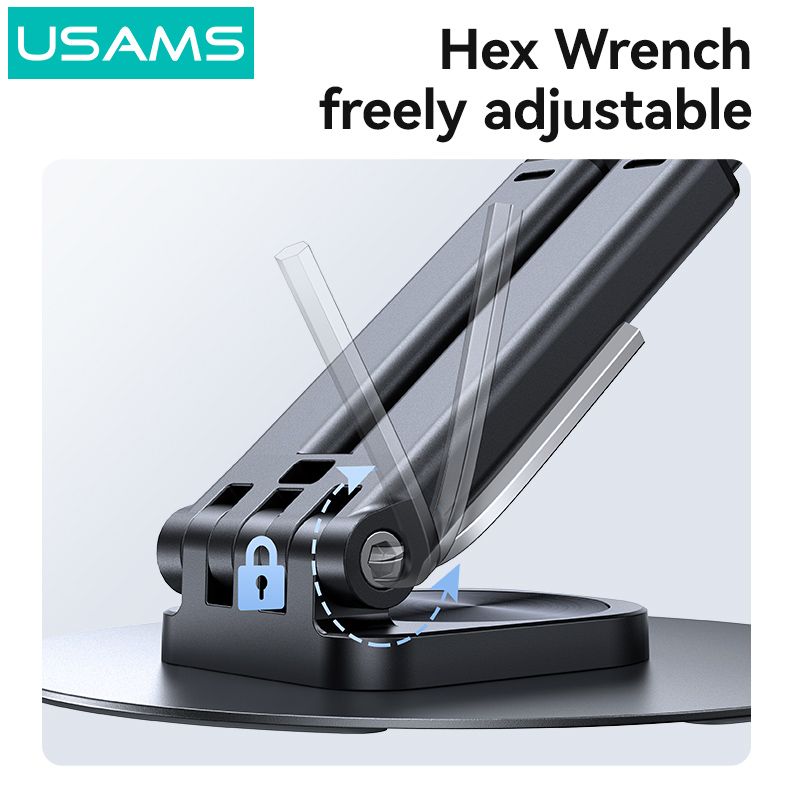 Đế giữ điện thoại / tablet USAMS ZJ080 Desktop Tablet Stand For 4.7-12 inches