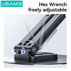 Đế giữ điện thoại / tablet USAMS ZJ080 Desktop Tablet Stand For 4.7-12 inches