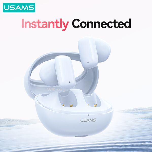 Tai Nghe Không Dây TWS USAMS TD22 (Bluetooth v5.3, Stereo Sound, 5H)