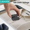 Bộ Sạc Nhanh Kèm Cáp Sạc Dây Rút USAMS CC241 30W Type-C Charger GaN PD3.0+QC3.0