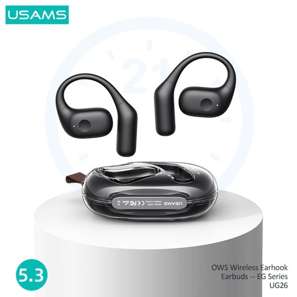 Tai Nghe Bluetooth USAMS UG26 OWS Wireless Earhook Earbuds EG Series BT5.3