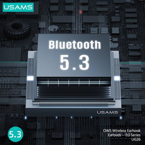 Tai Nghe Bluetooth USAMS UG26 OWS Wireless Earhook Earbuds EG Series BT5.3