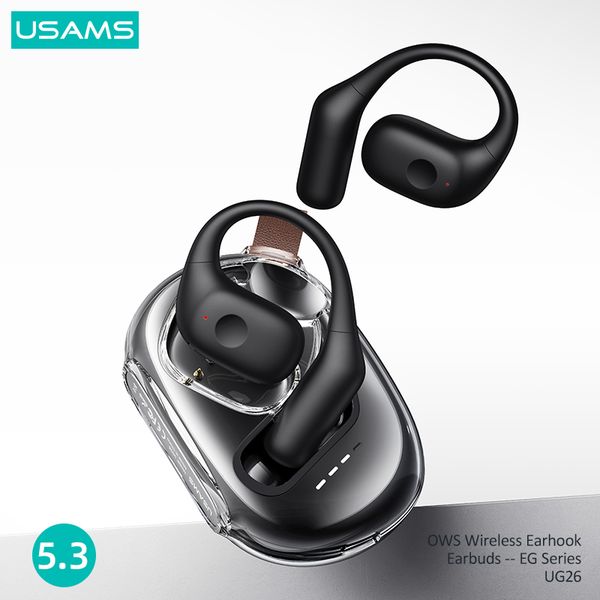 Tai Nghe Bluetooth USAMS UG26 OWS Wireless Earhook Earbuds EG Series BT5.3