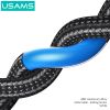 Cáp sạc đa năng USAMS SJ739 4In1 15W Aluminum Alloy Sufeng Series