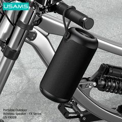 Loa Bluetooth Di Động USAMS YX008 10W (Bluetooth v5.0, 1800mAh, 360° Surround Stereo, IPX6)