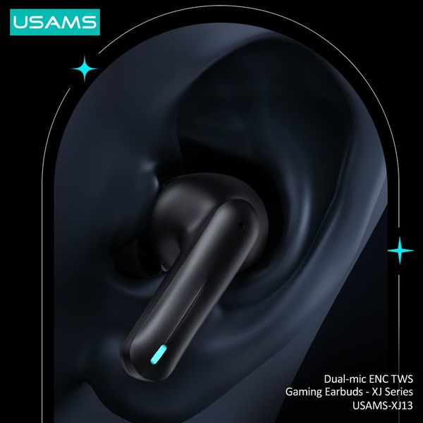 Tai nghe Bluetooth TWS USAMS XJ13 XJ Series (Bluetooth v5.3, 7H, ENC Dual Mic Noise Reduction)