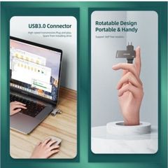 USB Lưu Trữ Di Động Tốc Độ Cao USB+TypeC USAMS ZB199 32GB (USB3.0 / 5Gbps)