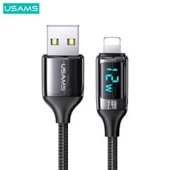 Cáp sạc nhanh USAMS SJ543 U78 Lightning Digital Display Charging & Data Cable