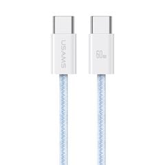 Cáp sạc nhanh USAMS SJ656 U86 PD60W Type-C To Type-C Rainbow Braided