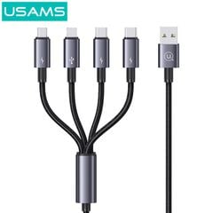 Cáp sạc đa năng USAMS SJ739 4In1 15W Aluminum Alloy Sufeng Series
