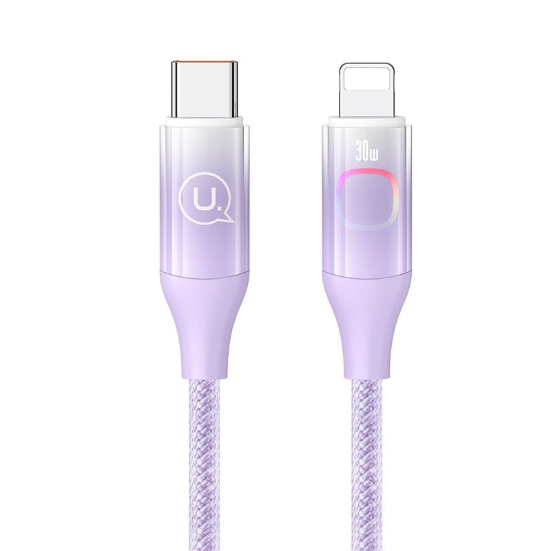 Cáp sạc nhanh USAMS SJ638 Type-C To Lightning PD30W XM Series