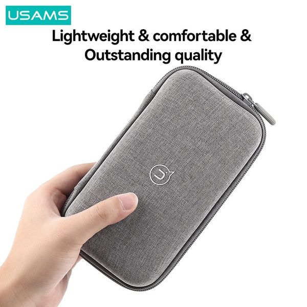 Túi đựng phụ kiện đa năng USAMS ZB263 Portable Storage Bag for Power Bank