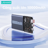 Pin Dự Phòng Không Dây MagSafe USAMS CD214 PB72 10000mAh 20W (QC3.0, Dual Port, Digital Display)